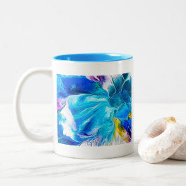 Aqua Art Design Coffee Mug Zweifarbige Tasse