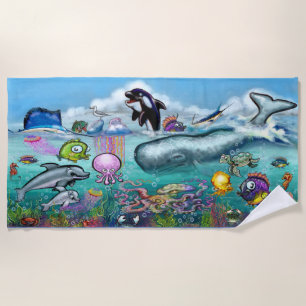 Aqua Babies Beach Handtuch