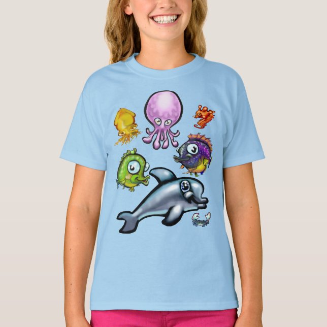 Aqua Babies T - Shirt (Vorderseite)