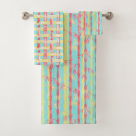 Aqua Bamboo Badhandtuch Set