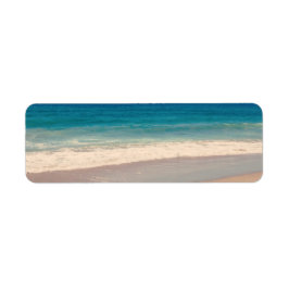 Aqua Beach Scene Foto