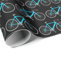 Aqua Bike auf schwarzem Papier