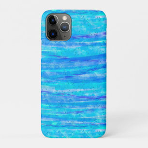 Aqua Blau, Aquamarin und Lila gesprenkelt Case-Mate iPhone Hülle