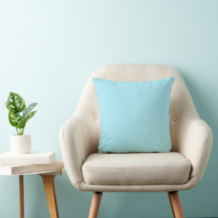 Aqua Blau – Dekorative Küstenruhe  Kissen