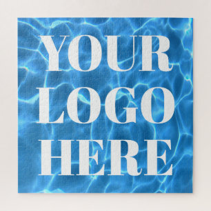 Aqua Blau Schwimmbad Foto für Ihr Logo