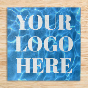 Aqua Blau Schwimmbad Foto für Ihr Logo