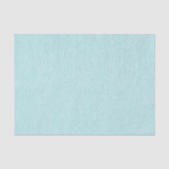Aqua-blaue Leinenbedruckung Seidenpapier (Vorderseite)