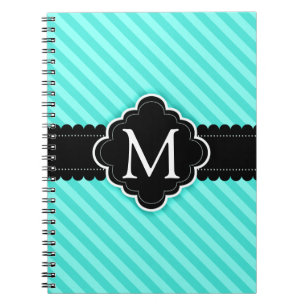 Aqua-blaue Notizblock