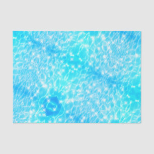 Aqua blauer Wasserwirbel Wasser Texturen cool mode Seidenpapier