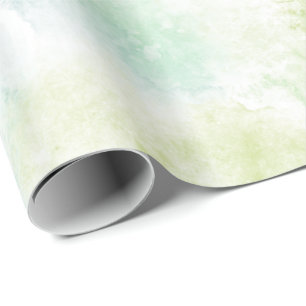 Aqua Bliss Wassercolor Geschenkpapier