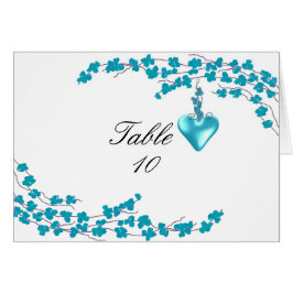 Aqua Blossom und Herztischsitznummer