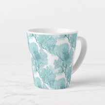Aqua Blue Coral Sea Fans Tee