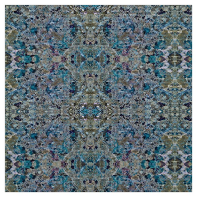Aqua Blue Dreams Stoff (Muster)