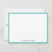 Aqua Blue Einfache Moderne Klassik Minimalistisch