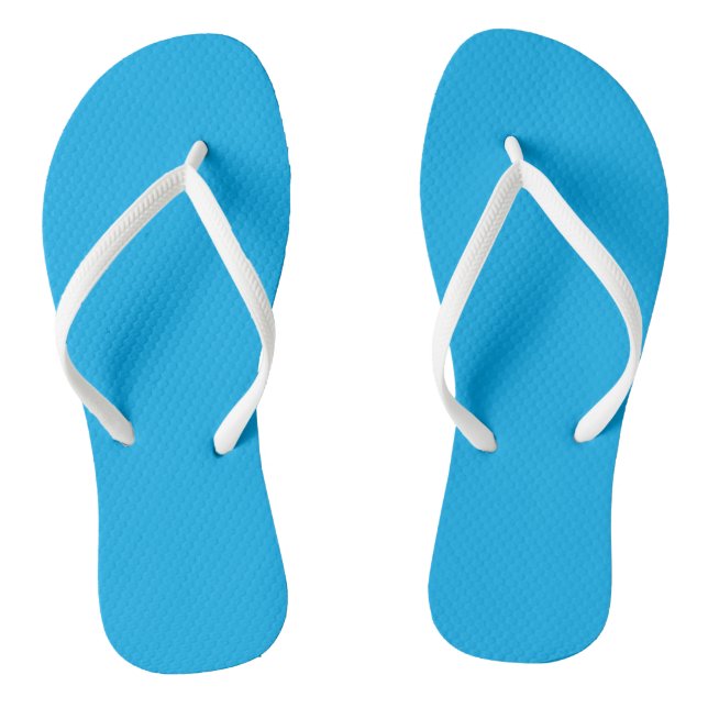 Aqua Blue Flip Flops (Fußbett)