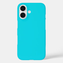 Aqua Blue Handycase iPhone 16 Hülle