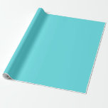 Aqua Blue Ice Weihnachten Geschenkpapier<br><div class="desc">Aqua Blue Icy Weihnachtsgeschenk für Mädchen</div>