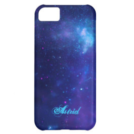 Aqua Blue Milky Way Galaxy Personalisiert Celestia Case-Mate iPhone 14 Pro Max Hülle