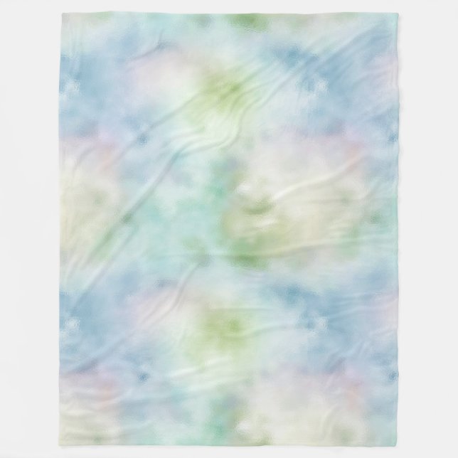 Aqua Blue Minze     Fleecedecke (Vorderseite)