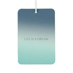 Aqua Blue Ombre Autolufterfrischer