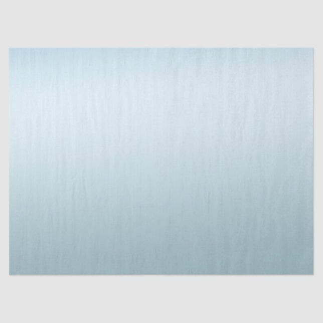 Aqua Blue Ombre Seidenpapier (Vorderseite)