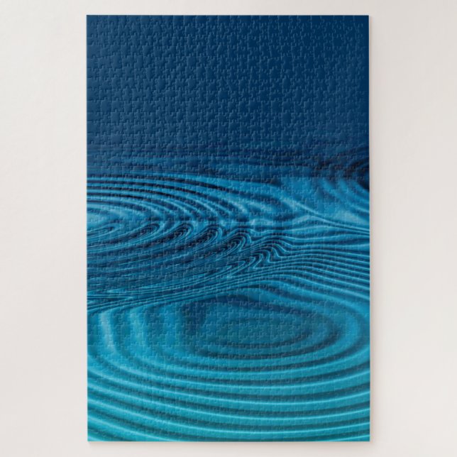Aqua Blue Ripples (Vertikal)