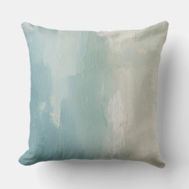 Aqua Blue Sea Green Aquamarin Beige Aqua Blue Kissen