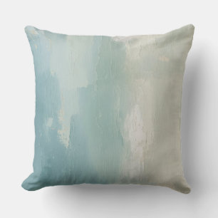 Aqua Blue Sea Green Aquamarin Beige Aqua Blue Kissen