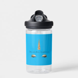 Aqua Blue Sparkle Trinkflasche