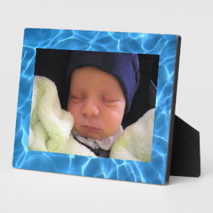 Aqua Blue Swimming Pool Photo Background Fotoplatte