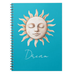 Aqua Blue Traum Sizilien Notizblock