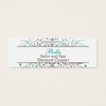 Aqua Blühe Personalisierte Business Stationery