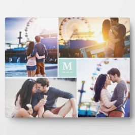Aqua Box Zeitlose Monogram Wedding Foto Easel Fotoplatte