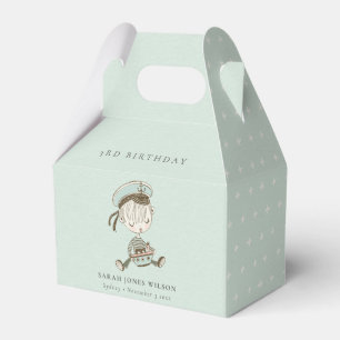 Aqua Boys Little Sailor Nautic jedes Alter Geburts Geschenkschachtel