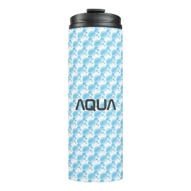 AQUA BUBBLES, Cool Thermosbecher (Vorderseite)