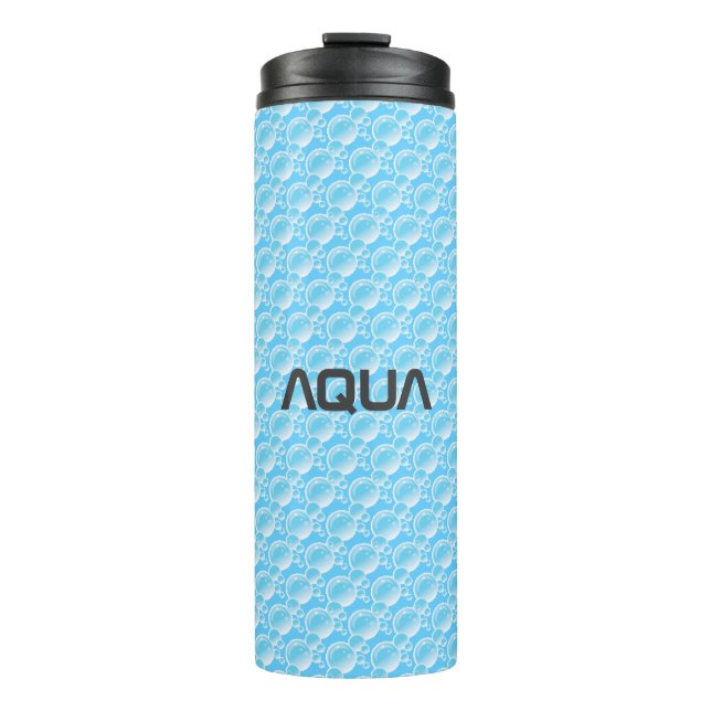 AQUA BUBBLES, Cool Thermosbecher (Vorderseite)