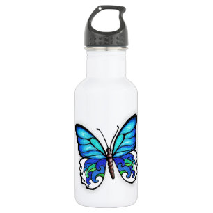 Aqua Butterfly Trinkflasche