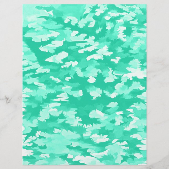 Aqua Camouflage Pattern (Vorderseite)