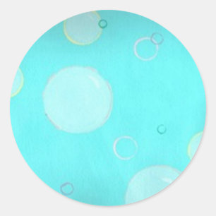 Aqua Cercles flottants et autocollants de bulles