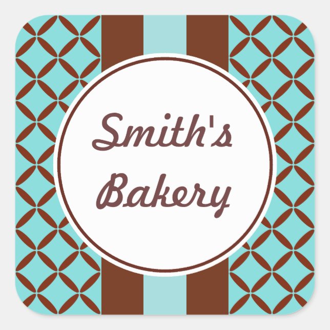 Aqua Chocolate Sticker (Vorderseite)