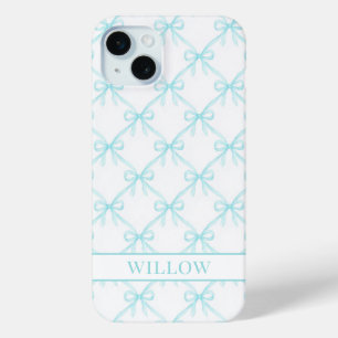 Aqua Coquette Wasserfarbenbögen Case-Mate iPhone Hülle