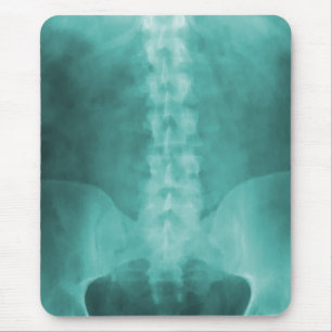 Aqua-Digital-Röntgenstrahl-Kunst Mousepad