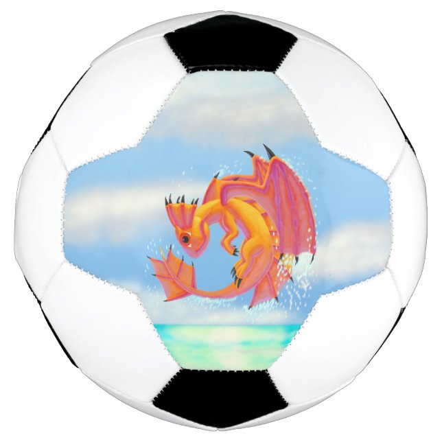 Aqua Dragon Fußball (Vorderseite)