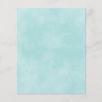 Aqua en marbre ou papier brouillard Turquoise