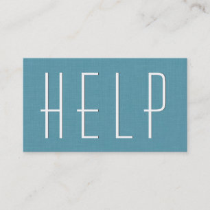 Aqua ERRAND RUNNING Simple Style V63G Visitenkarte