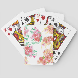 Aqua fleur spielkarten