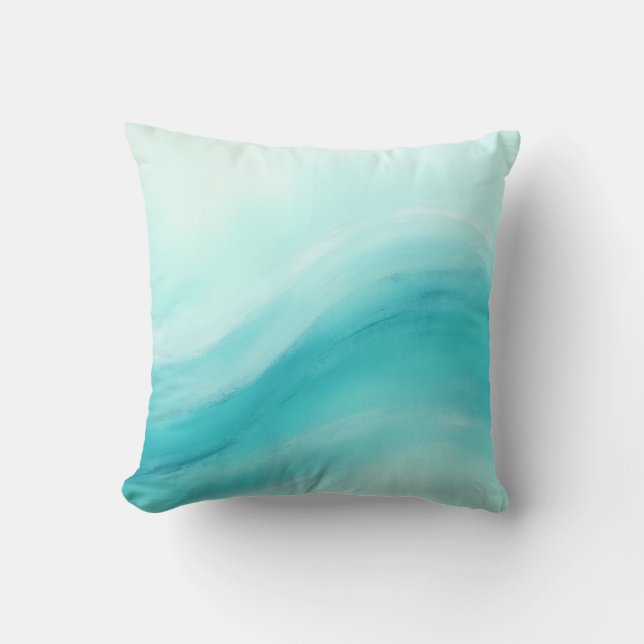 Aqua Flow Kissen (Vorderseite)
