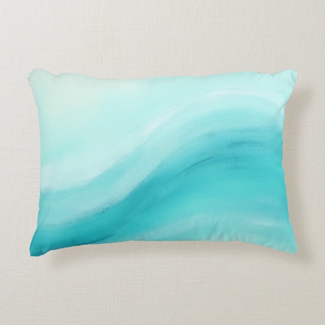Aqua-Fluss Dekokissen (Vorderseite)