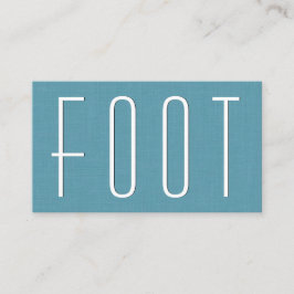 Aqua FOOT REFLEXOLOGY Simple Style V63D Visitenkarte