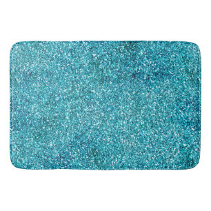 Aqua Glitz Glitzer Sparkle Badematte